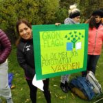 Deltagtare på Runö Folkhögskola medverkar till hållbarhet.